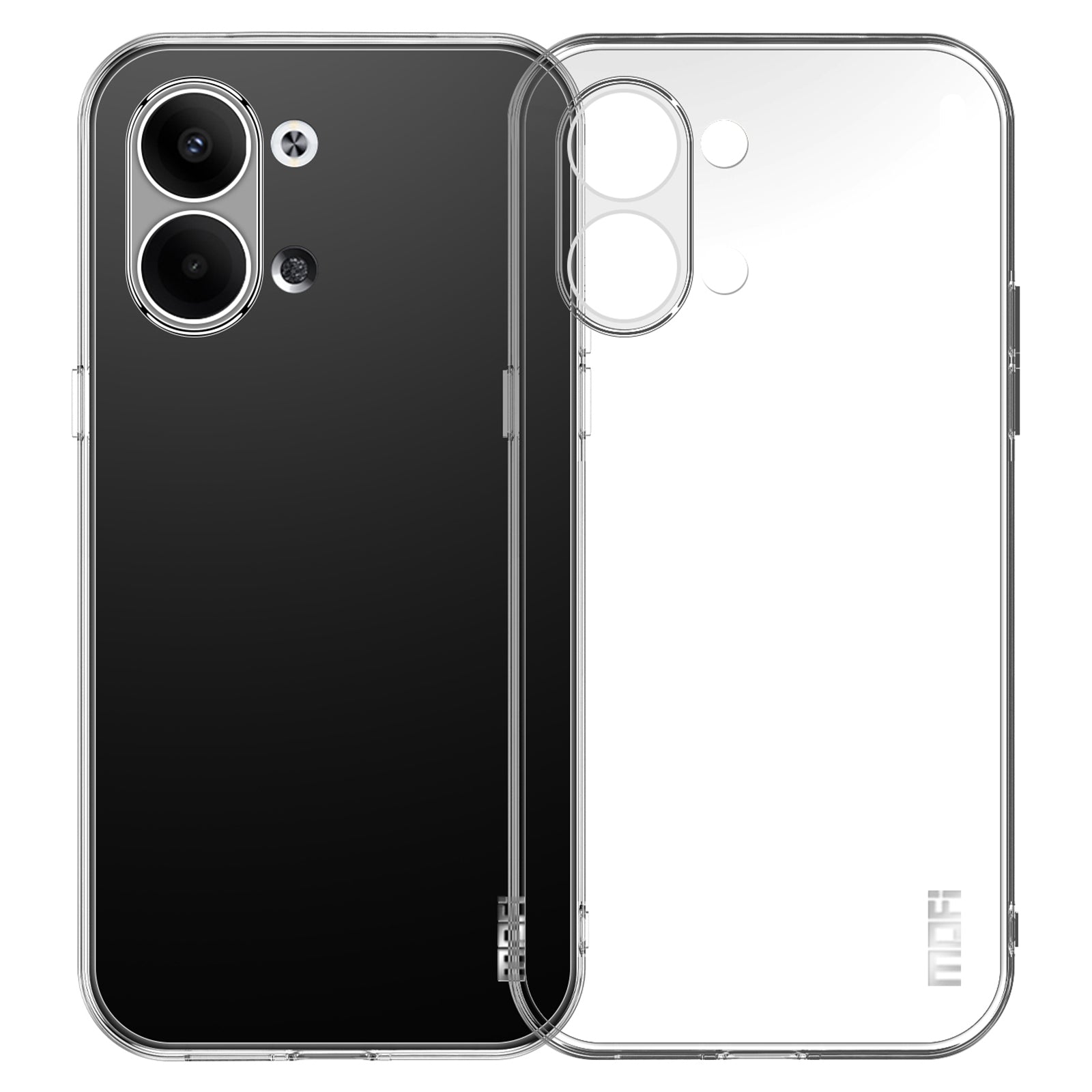 MOFI Transparent Phone Case For Oppo Reno9 5G/Reno9 Pro 5G Shockproof TPU Mobile Phone Cover MOFI Transparent Phone Case For Oppo Reno9 5G/Reno9 Pro 5G Shockproof TPU Mobile Phone Cover